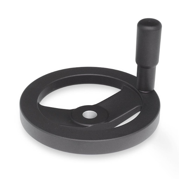 JW Winco GN324-160-B16-R 2-Spoked Handwheel